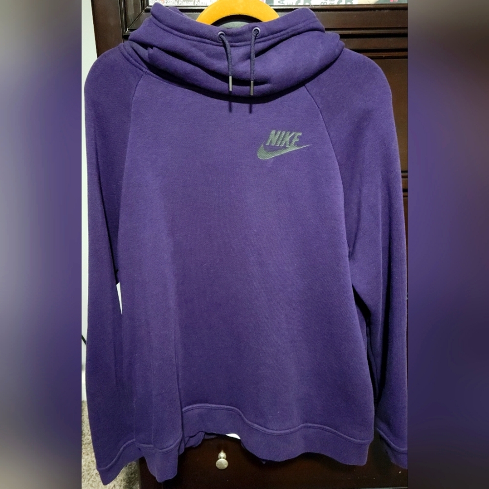Womans Cowl Neck Nike Hoodie - XL